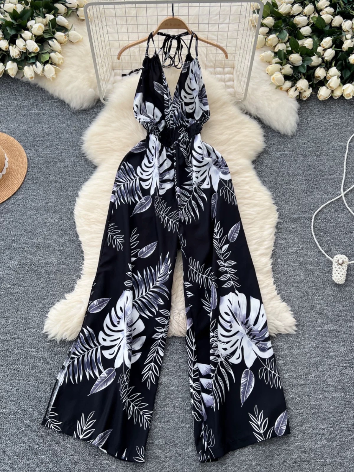 Falling into you jumpsuit CJS182 images